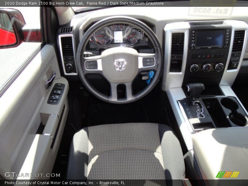 Flame Red / Dark Slate/Medium Graystone 2010 Dodge Ram 1500 Big Horn Crew Cab