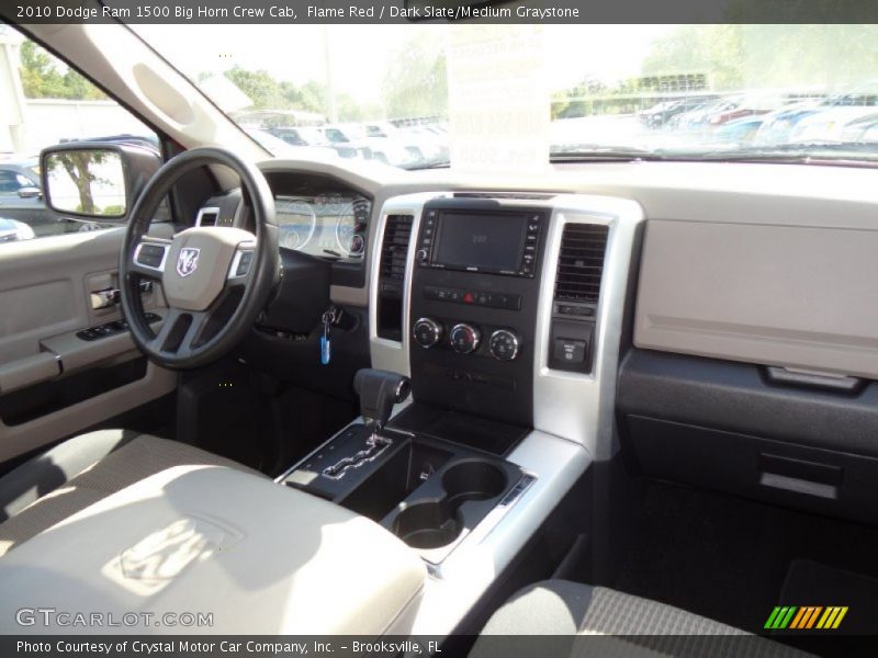 Flame Red / Dark Slate/Medium Graystone 2010 Dodge Ram 1500 Big Horn Crew Cab