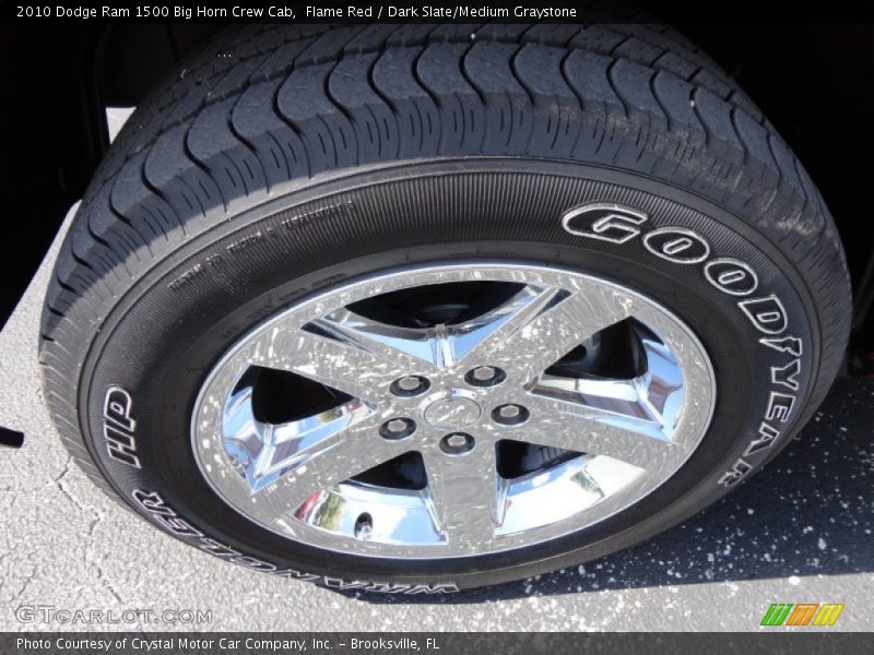 Flame Red / Dark Slate/Medium Graystone 2010 Dodge Ram 1500 Big Horn Crew Cab