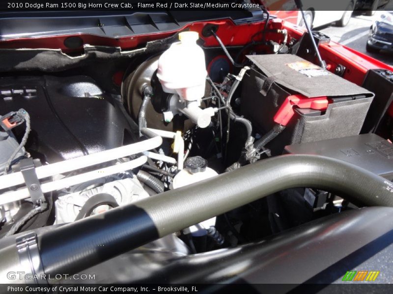 Flame Red / Dark Slate/Medium Graystone 2010 Dodge Ram 1500 Big Horn Crew Cab