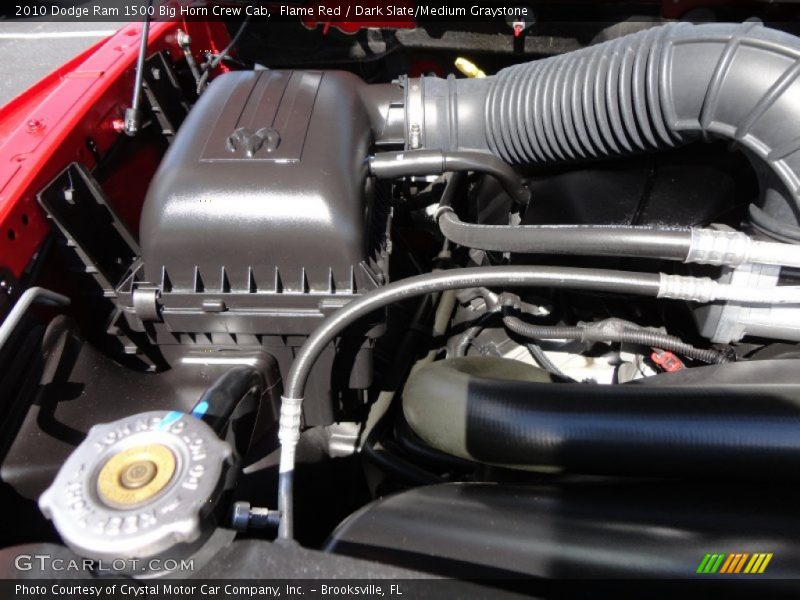 Flame Red / Dark Slate/Medium Graystone 2010 Dodge Ram 1500 Big Horn Crew Cab