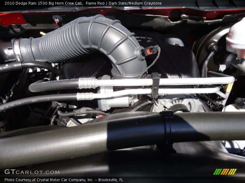 Flame Red / Dark Slate/Medium Graystone 2010 Dodge Ram 1500 Big Horn Crew Cab