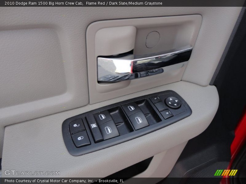 Flame Red / Dark Slate/Medium Graystone 2010 Dodge Ram 1500 Big Horn Crew Cab