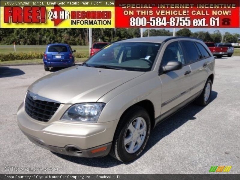 Linen Gold Metallic Pearl / Light Taupe 2005 Chrysler Pacifica