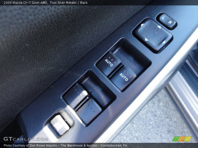 True Silver Metallic / Black 2009 Mazda CX-7 Sport AWD