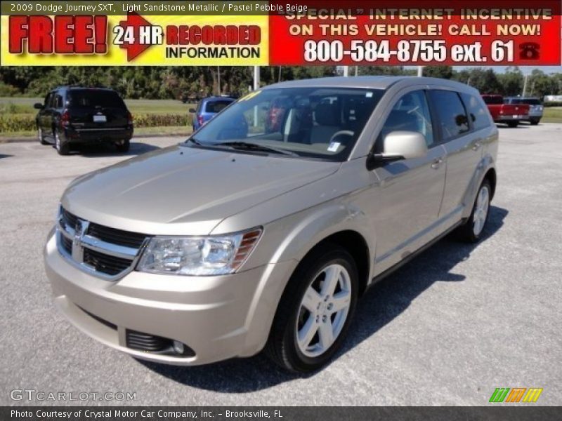 Light Sandstone Metallic / Pastel Pebble Beige 2009 Dodge Journey SXT