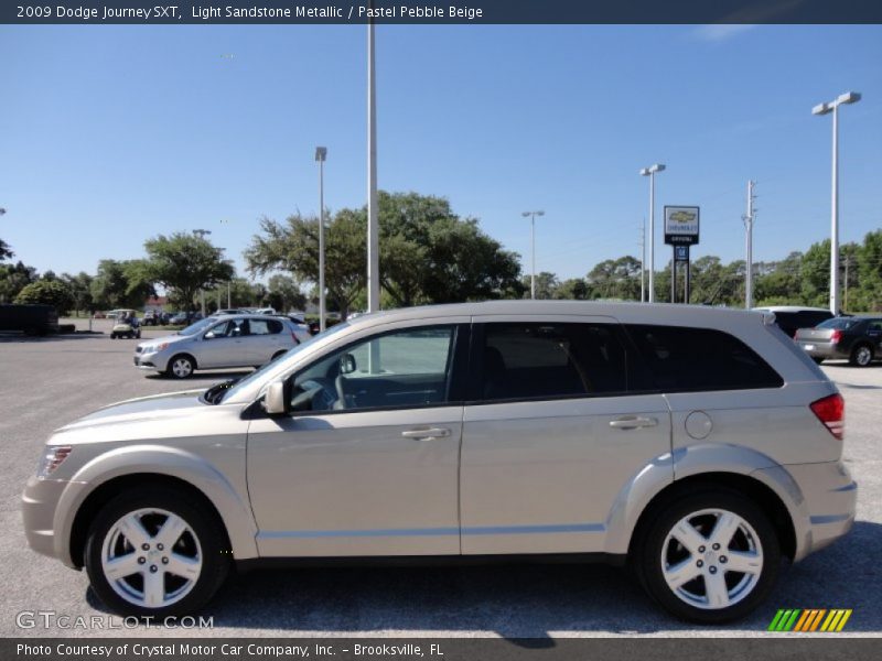 Light Sandstone Metallic / Pastel Pebble Beige 2009 Dodge Journey SXT