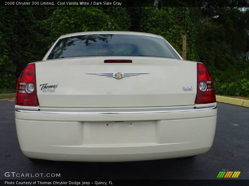 Cool Vanilla White / Dark Slate Gray 2008 Chrysler 300 Limited