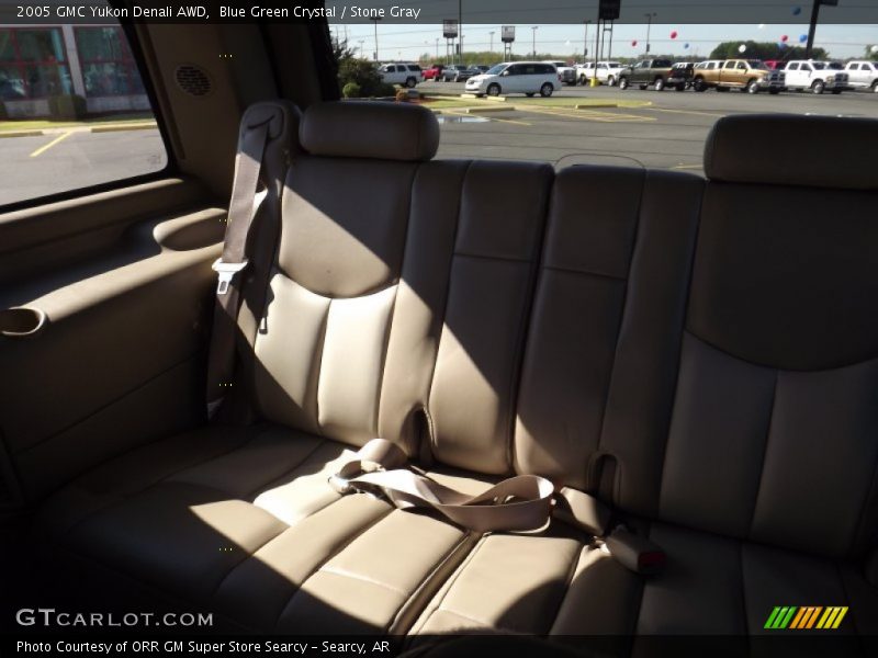 Blue Green Crystal / Stone Gray 2005 GMC Yukon Denali AWD