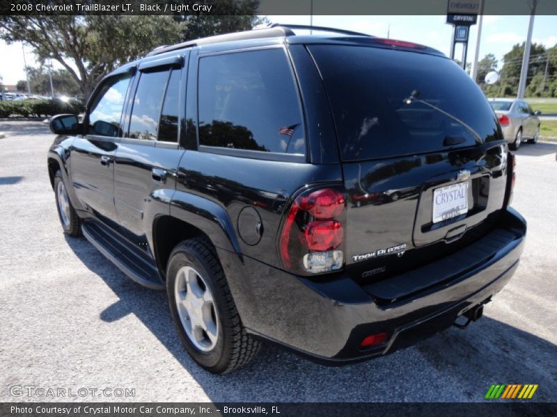 Black / Light Gray 2008 Chevrolet TrailBlazer LT