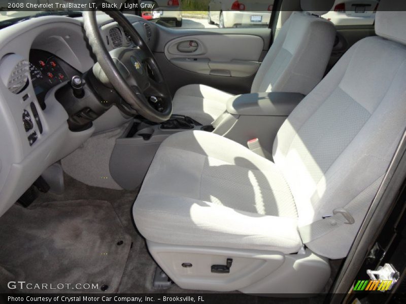 Black / Light Gray 2008 Chevrolet TrailBlazer LT
