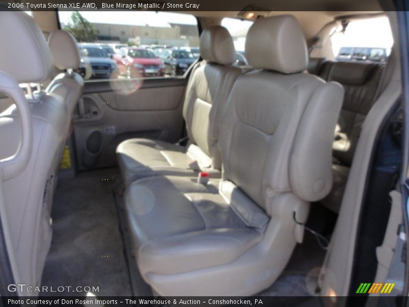 Blue Mirage Metallic / Stone Gray 2006 Toyota Sienna XLE AWD