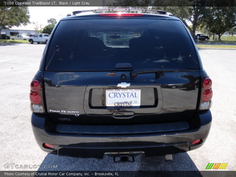 Black / Light Gray 2008 Chevrolet TrailBlazer LT
