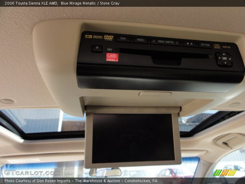 Blue Mirage Metallic / Stone Gray 2006 Toyota Sienna XLE AWD