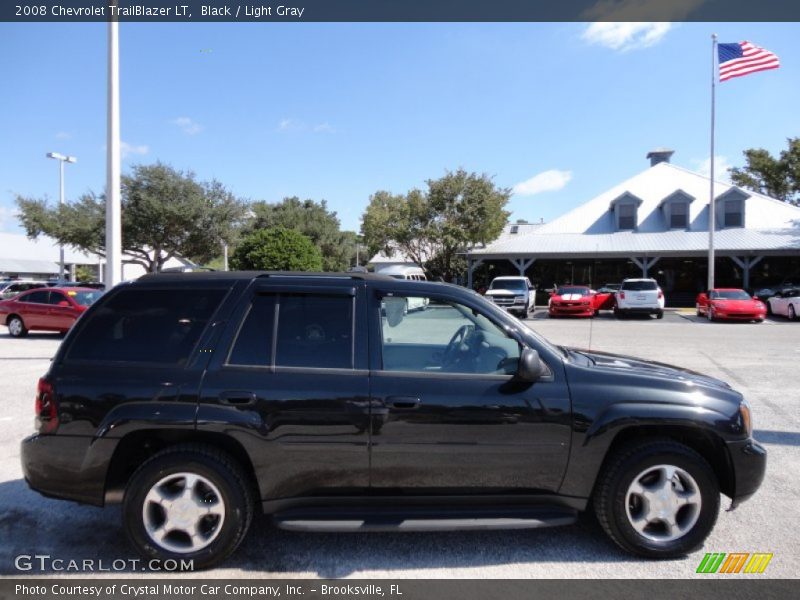 Black / Light Gray 2008 Chevrolet TrailBlazer LT