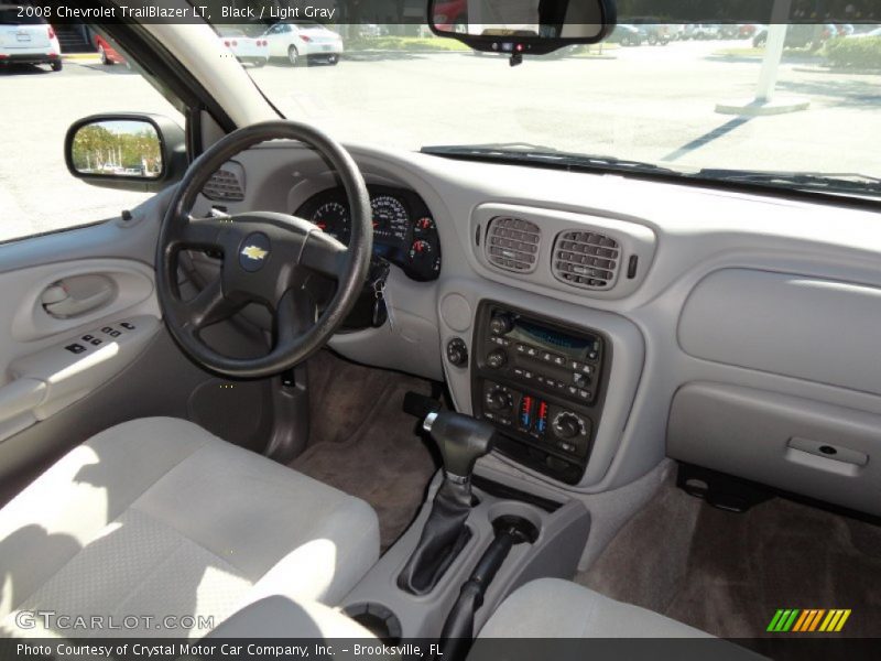 Black / Light Gray 2008 Chevrolet TrailBlazer LT