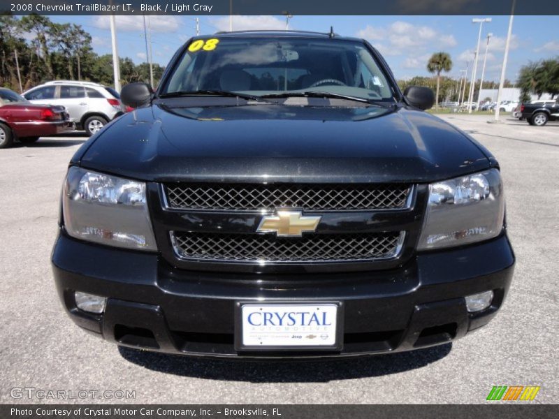 Black / Light Gray 2008 Chevrolet TrailBlazer LT