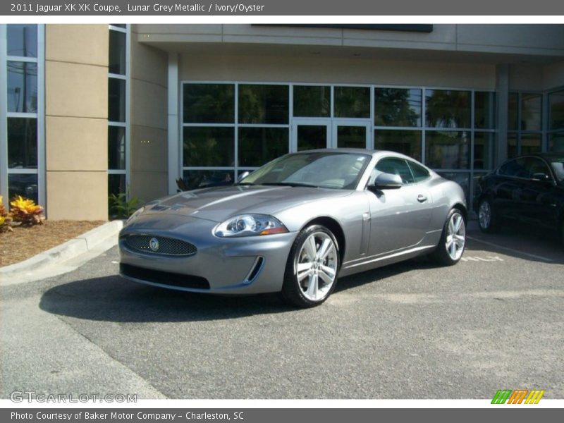 Lunar Grey Metallic / Ivory/Oyster 2011 Jaguar XK XK Coupe