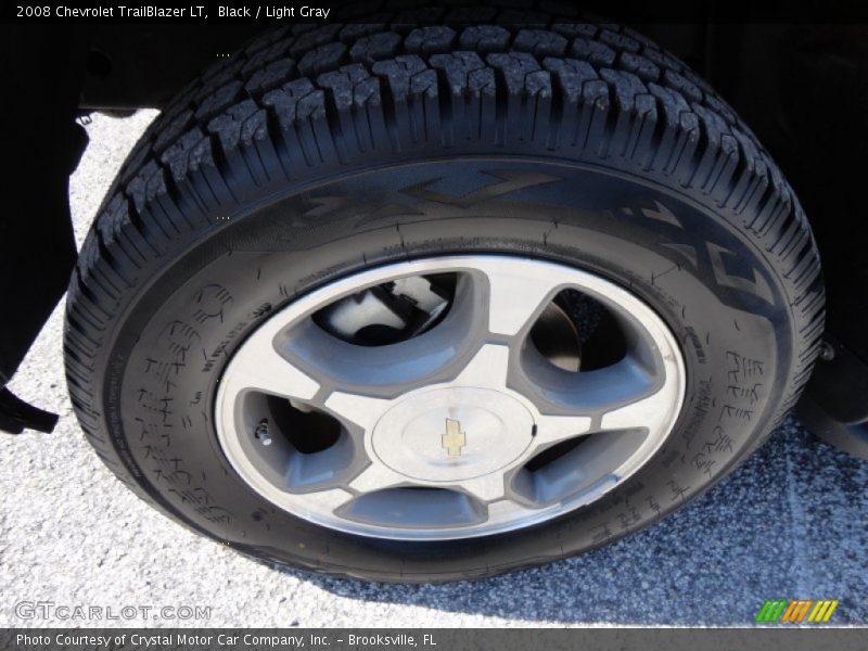 Black / Light Gray 2008 Chevrolet TrailBlazer LT