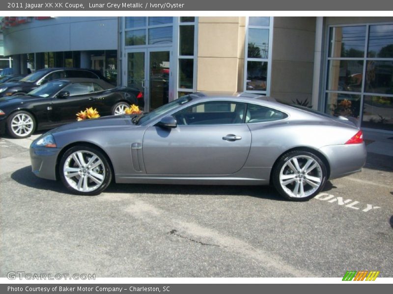 Lunar Grey Metallic / Ivory/Oyster 2011 Jaguar XK XK Coupe