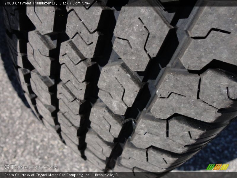 Black / Light Gray 2008 Chevrolet TrailBlazer LT