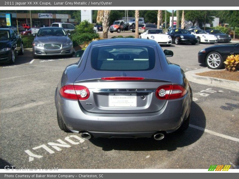 Lunar Grey Metallic / Ivory/Oyster 2011 Jaguar XK XK Coupe