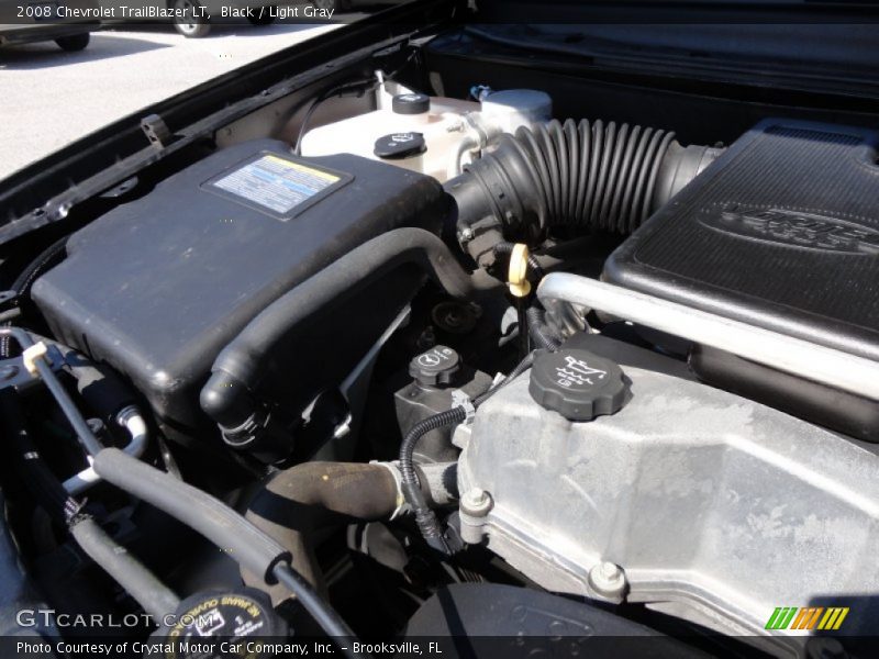 Black / Light Gray 2008 Chevrolet TrailBlazer LT