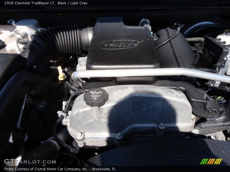 Black / Light Gray 2008 Chevrolet TrailBlazer LT