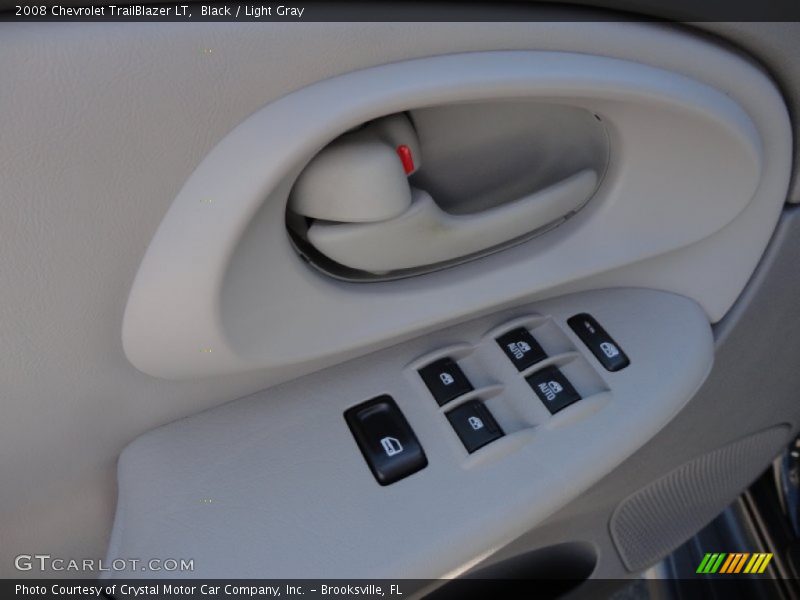 Black / Light Gray 2008 Chevrolet TrailBlazer LT