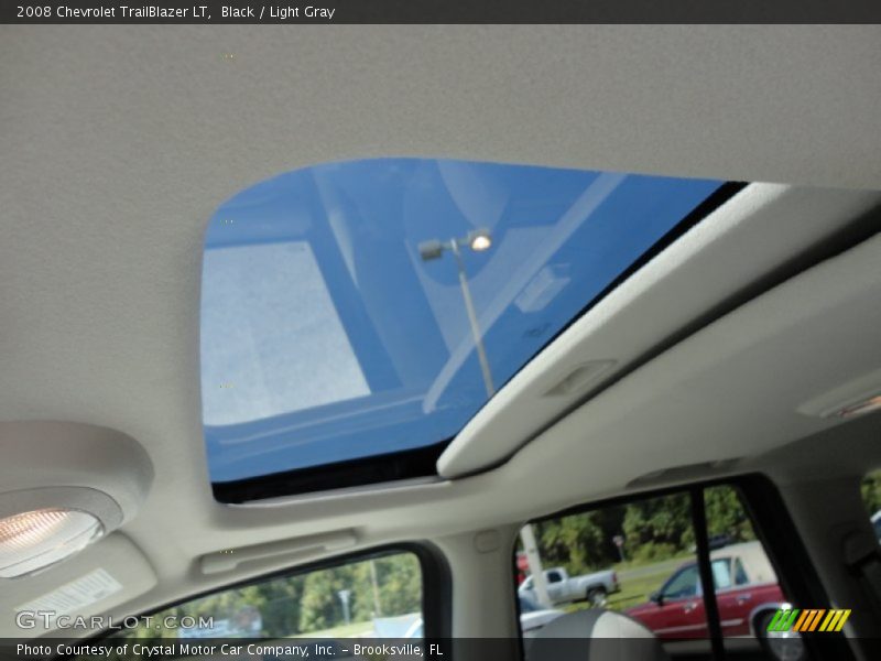 Black / Light Gray 2008 Chevrolet TrailBlazer LT