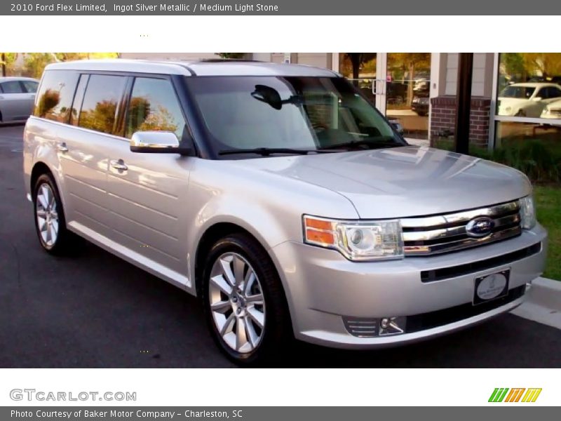 Ingot Silver Metallic / Medium Light Stone 2010 Ford Flex Limited