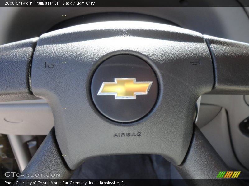 Black / Light Gray 2008 Chevrolet TrailBlazer LT