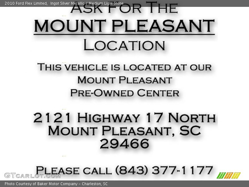 Ingot Silver Metallic / Medium Light Stone 2010 Ford Flex Limited