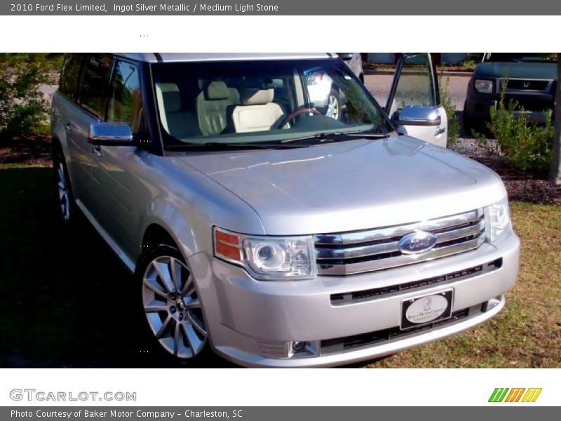 Ingot Silver Metallic / Medium Light Stone 2010 Ford Flex Limited