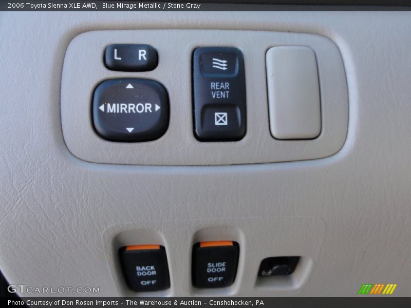 Blue Mirage Metallic / Stone Gray 2006 Toyota Sienna XLE AWD