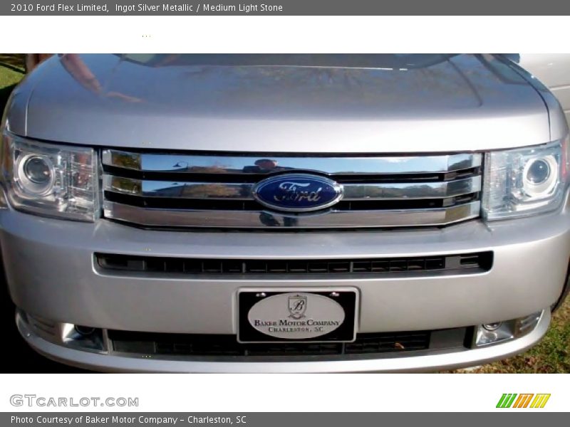 Ingot Silver Metallic / Medium Light Stone 2010 Ford Flex Limited