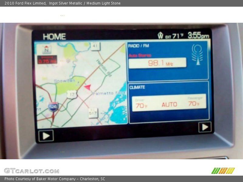 Ingot Silver Metallic / Medium Light Stone 2010 Ford Flex Limited