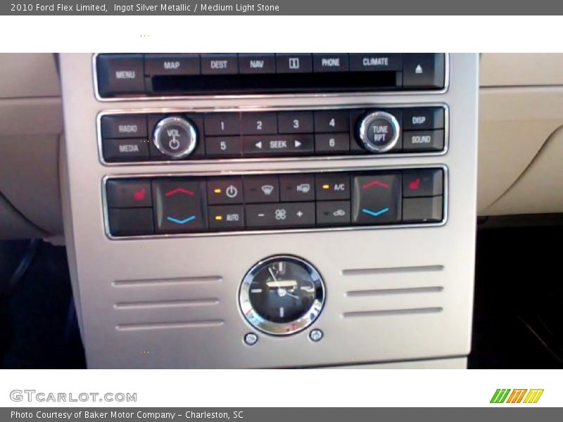 Ingot Silver Metallic / Medium Light Stone 2010 Ford Flex Limited