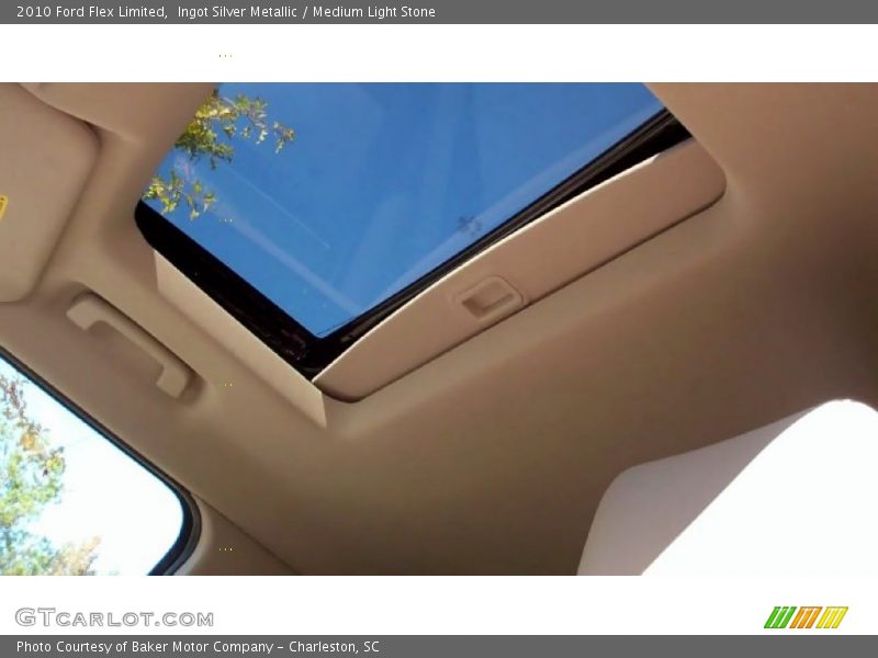 Ingot Silver Metallic / Medium Light Stone 2010 Ford Flex Limited