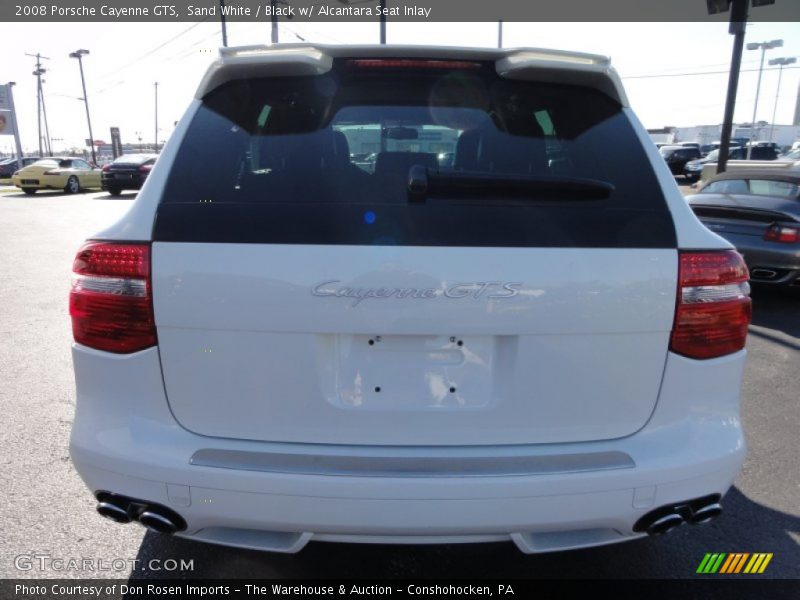 Sand White / Black w/ Alcantara Seat Inlay 2008 Porsche Cayenne GTS