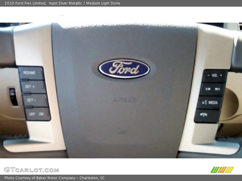Ingot Silver Metallic / Medium Light Stone 2010 Ford Flex Limited
