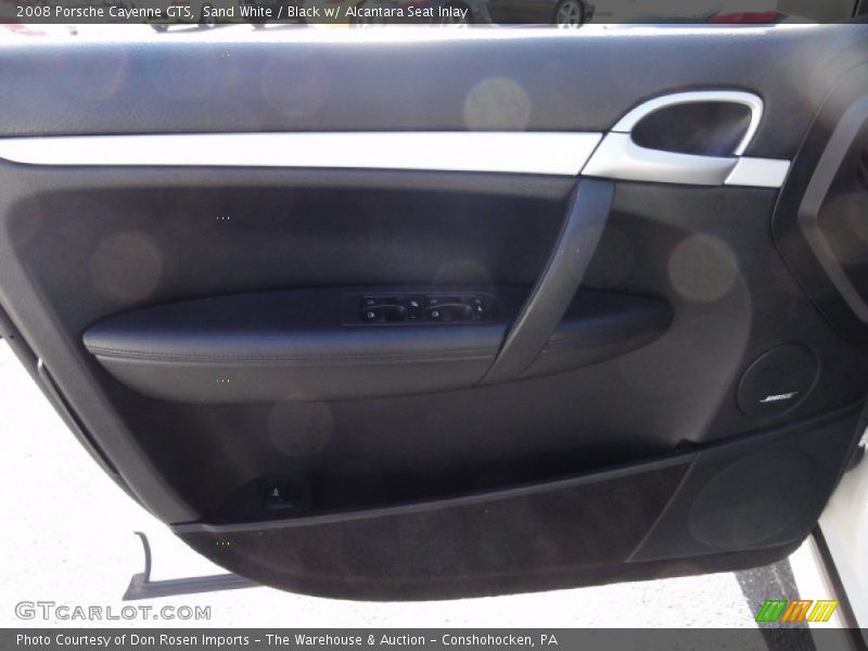 Sand White / Black w/ Alcantara Seat Inlay 2008 Porsche Cayenne GTS