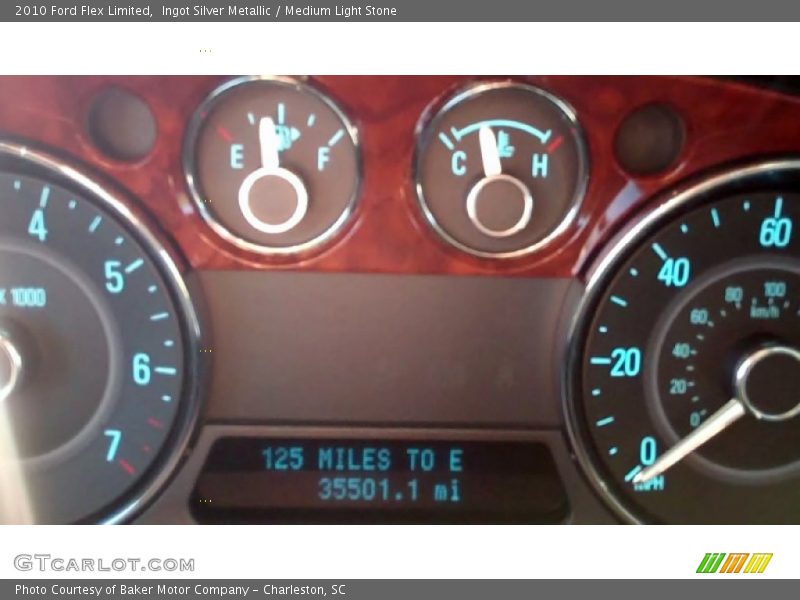 Ingot Silver Metallic / Medium Light Stone 2010 Ford Flex Limited