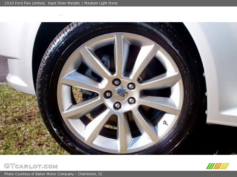 Ingot Silver Metallic / Medium Light Stone 2010 Ford Flex Limited