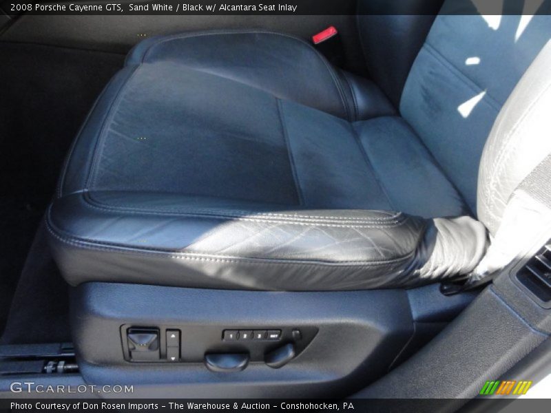 Sand White / Black w/ Alcantara Seat Inlay 2008 Porsche Cayenne GTS