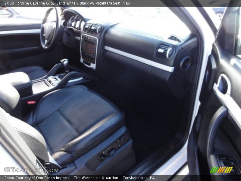 Sand White / Black w/ Alcantara Seat Inlay 2008 Porsche Cayenne GTS