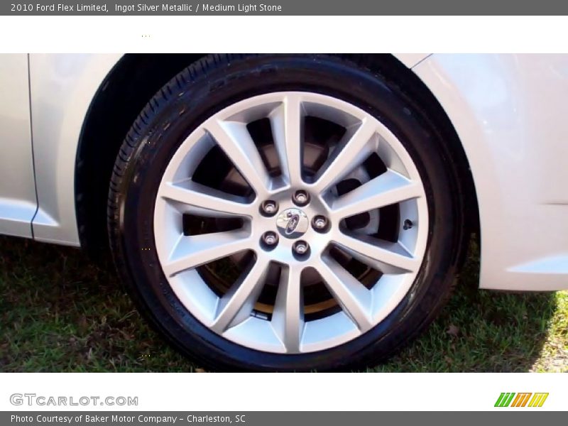 Ingot Silver Metallic / Medium Light Stone 2010 Ford Flex Limited