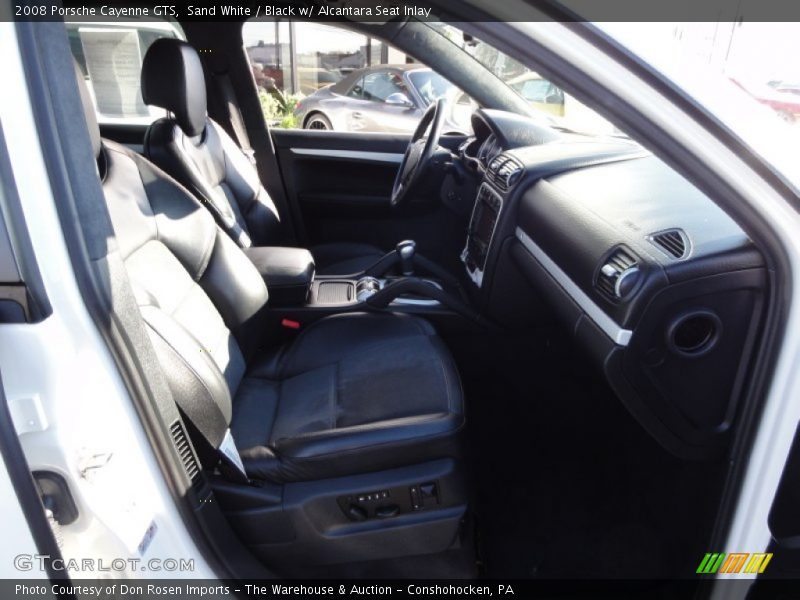 Sand White / Black w/ Alcantara Seat Inlay 2008 Porsche Cayenne GTS