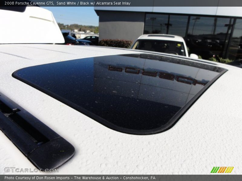 Sand White / Black w/ Alcantara Seat Inlay 2008 Porsche Cayenne GTS