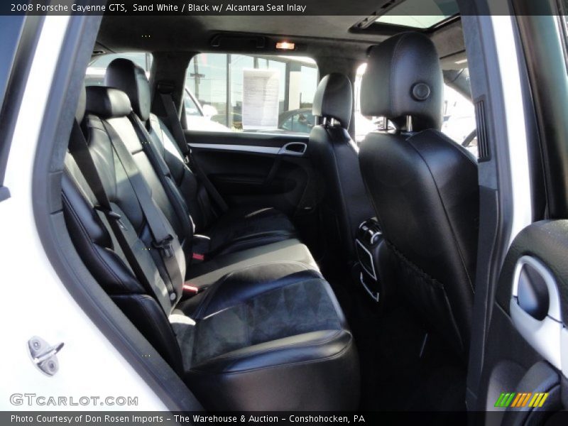 Sand White / Black w/ Alcantara Seat Inlay 2008 Porsche Cayenne GTS